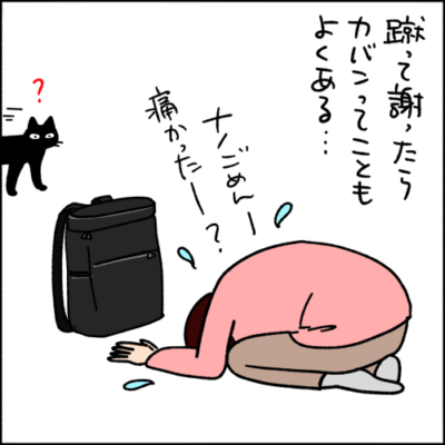 黒猫の漫画