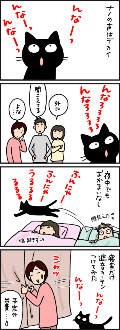 黒猫の漫画