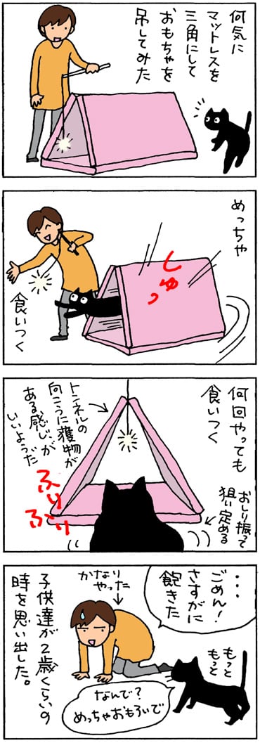 好きな遊びはエンドレスな4コマ猫漫画