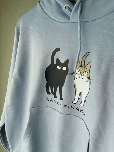 ナノときなこのパーカー
