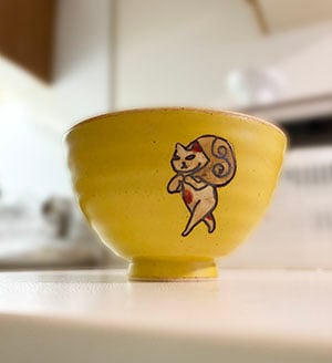一目惚れした茶碗